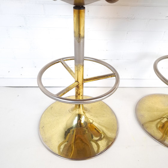 Image 1 of 2x tabouret de bar vintage Börje Johanson