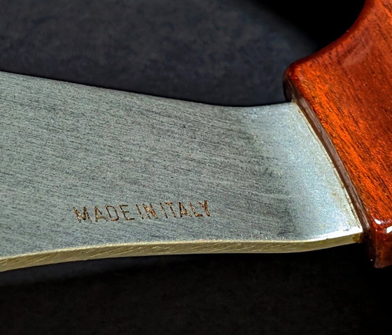 Vintage Personal Houten Stuurwiel 1978 – Made in Italy – Decoratie, Metal, Wood (photo 4 of 6)