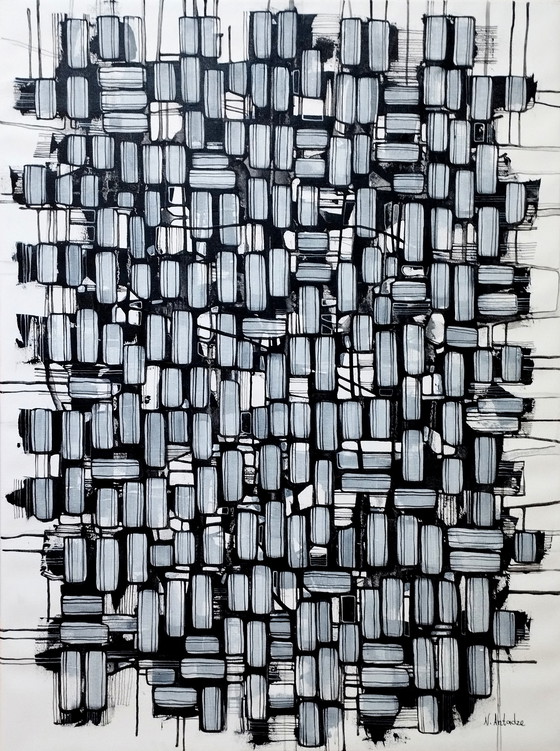 Image 1 of Natia Antadze Abstrakte Komposition XXL 