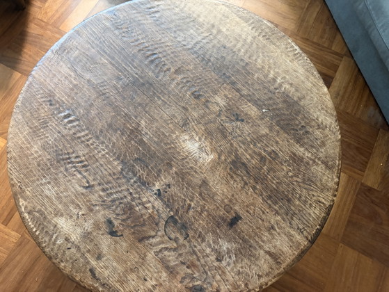 Bellissimo tavolo in stile brutalista di metà secolo – Tavolini da caffè, Wood (photo 4 of 5)