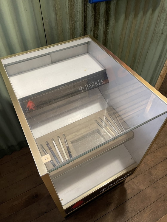 Image 1 of Espositore per penne Parker, espositore per orologi retrò vintage