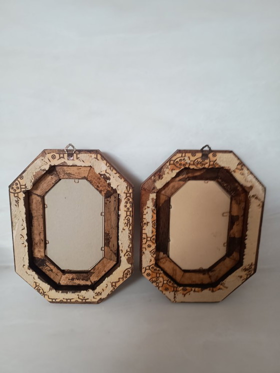 Image 1 of Exposition italienne d'une fauvette mélodieuse et d'un serin d'Europe.