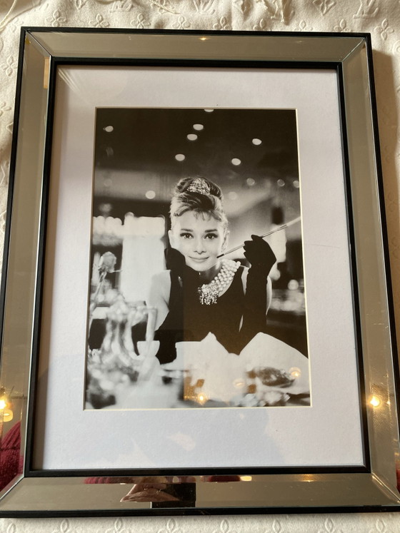 Audrey Hepburn 60s in elegant frame – Photography, Glass, Mdf (photo 8 of 8)