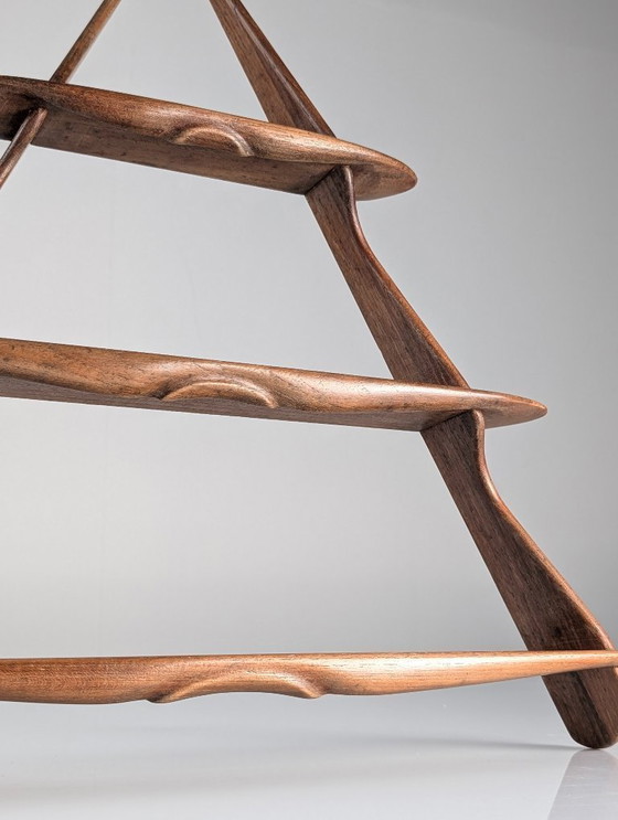 Image 1 of Wall Shelf Attributed to Peder Moos, Denmark, 1950s
