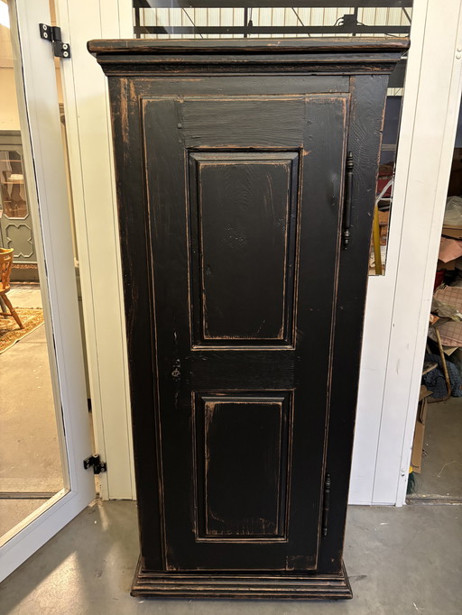 Antique Brocante single-door cabinet / sideboard / wardrobe