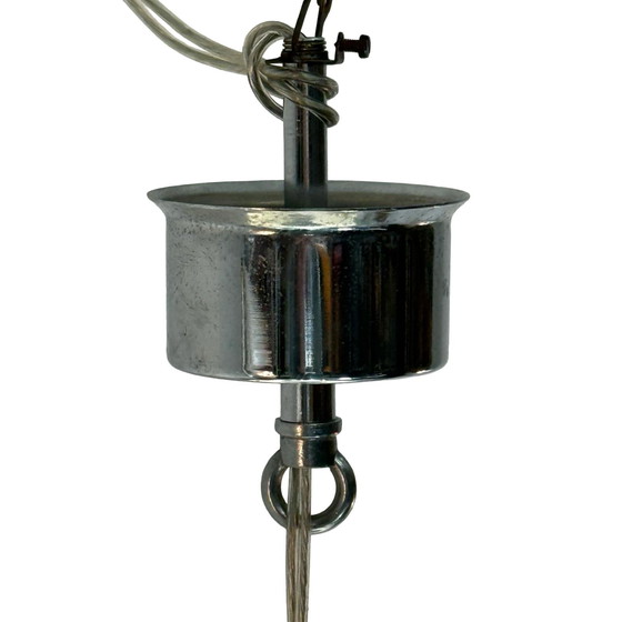 Image 1 of Lampada a sospensione modello - Acrilico bianco Design Space Age / Anni '70 italiano - Nello stile di Guzzini