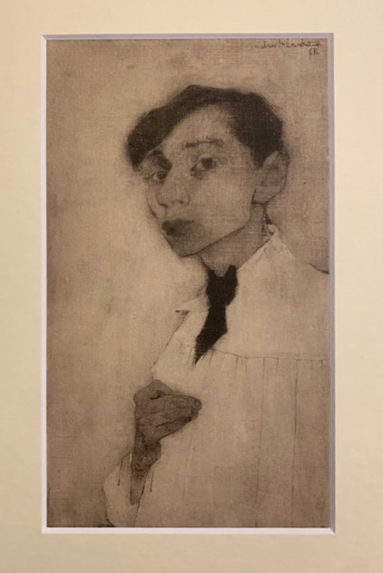 Image 1 of Jan Mankes (1889-1920) - Zelfportret