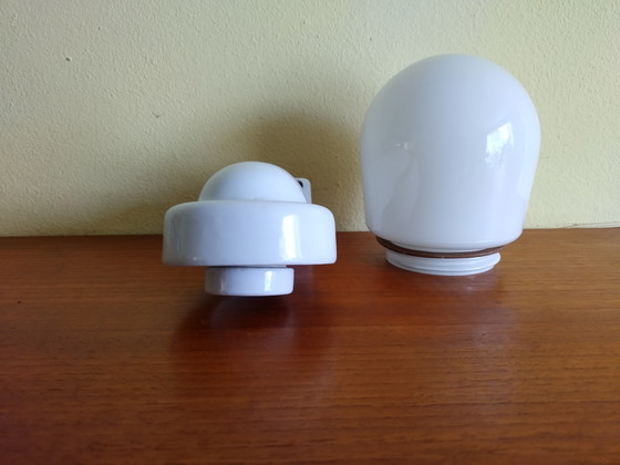 Image 1 of Lampada da parete / Lampada da bagno - Art Déco - Stile Wilhelm Wagenfeld