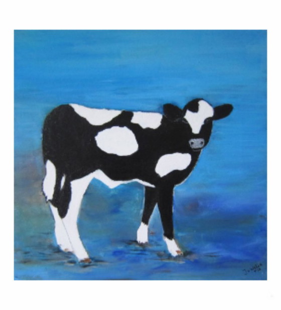 Image 1 of Cow painting