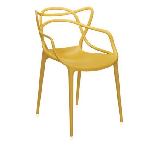 Kartell Masters Chaise Jaune Moutarde