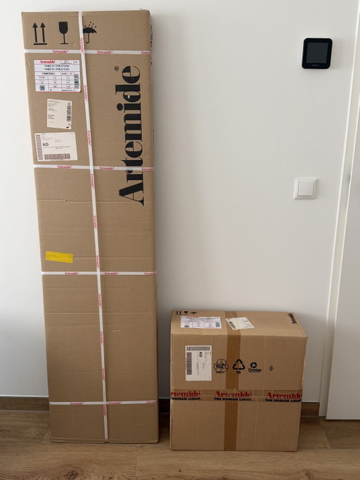Artemide Yanzi S1 Hanglamp – Nieuw In Doos – hanglampen, Metal, Glass