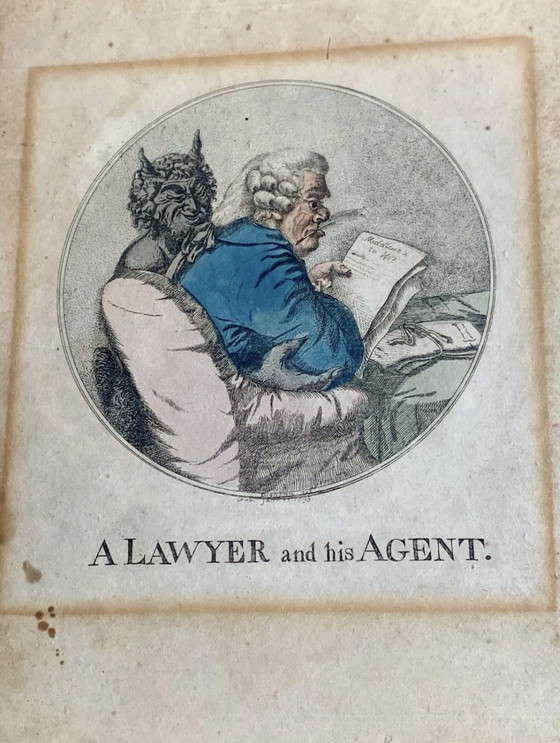 Robert DIGHTON (1752-1814) Raro: 6 Grabados / Social / Político – Pinturas y dibujos, Paper (photo 13 of 15)