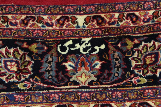 Image 1 of Original Perserteppich Keschan,Kashan Rot 332 x 250 cm Top Zustand Klassik Alt