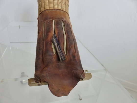 Image 1 of Ancienne Chistera Grand Gant, Sport Basque, Pelote, Cesta Punta, Jai Alai