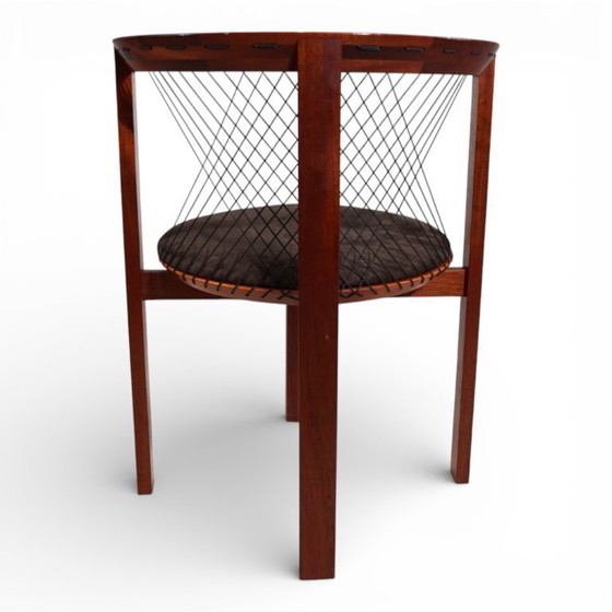 Image 1 of Tranekaer String Beistell-/Esszimmerstuhl von Niels Jorgen Haugesen, 1970