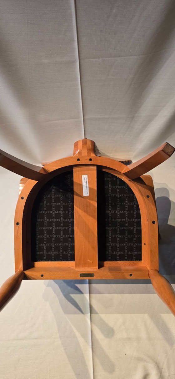 Image 1 of Lot de 2 Giorgetti : Chaises "Olimpia" - Design Massimo Scolari - Premier propriétaire