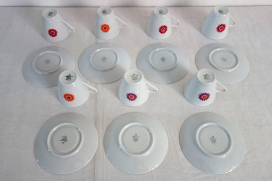 Servizio da Caffè 7P Bavaria Seltmann Weiden, anni '70 – Stoviglie, Ceramic (photo 10 of 14)