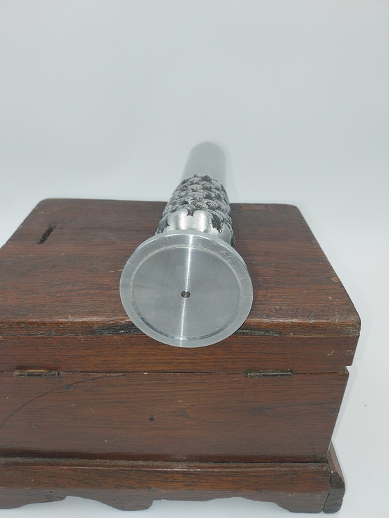 Image 1 of 1 x BMF-Vase aus Edelstahl, 26 cm hoch