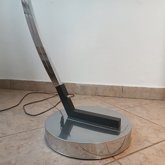 Image 1 of Lampadaire Arc Vintage Harvey Guzzini – Années 1970