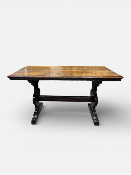 Image 1 of Antieke Italiaanse tavolo 16e eeuw 157 cm