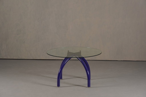 Postmoderne Spyder-tafel van Ettore Sottsass voor Knoll, Italië, jaren 1980.