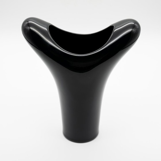 Image 1 of Vase et cendrier Rosenthal Studio Line Glossy Porcelaine Noire SPIRIT, Platt & Young