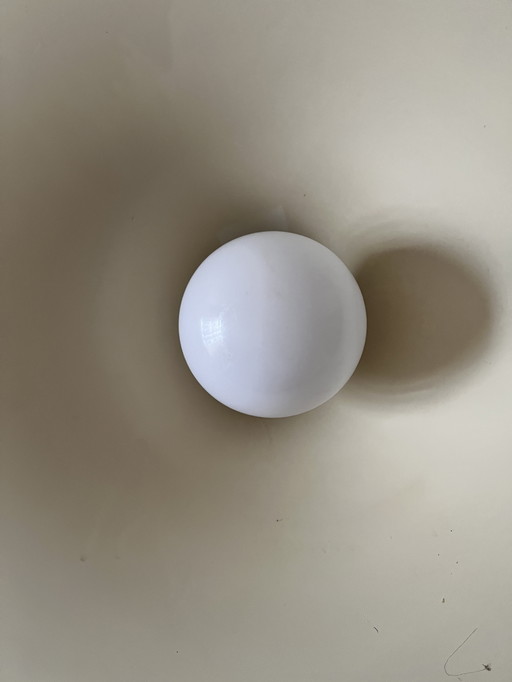 Suspension Tulipe Blanche Design Danois 1970