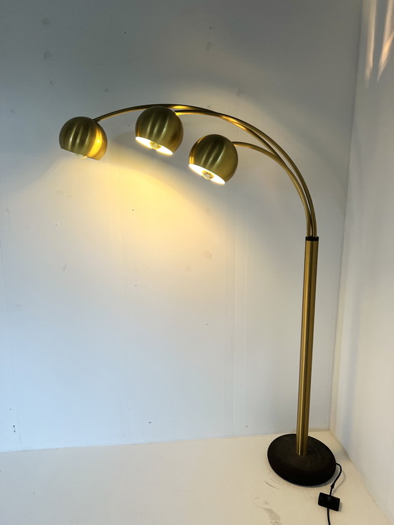Image 1 of Vintage brass floor lamp, Goffredo Reggiani '70s