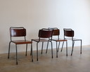 7 sedie Gispen 106 e 206 TU Delft