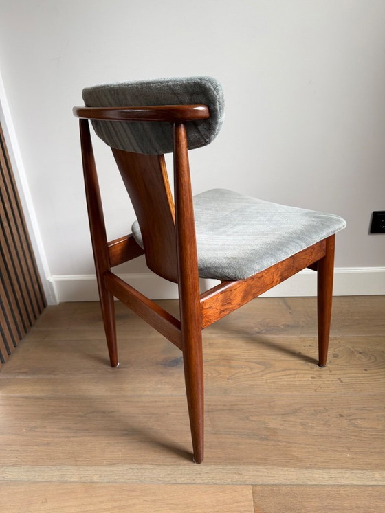 Image 1 of Chaises de salle à manger vintage - ensemble de quatre
