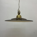 Sölken Leuchten Glas-Hängelampe, 1970er Jahre