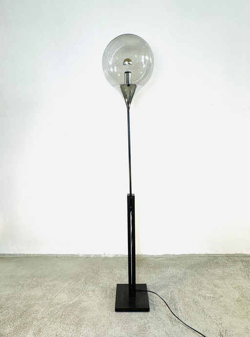 BULB FLOOR LAMP BY DORIA LEUCHTEN, GERMANY, 1970s