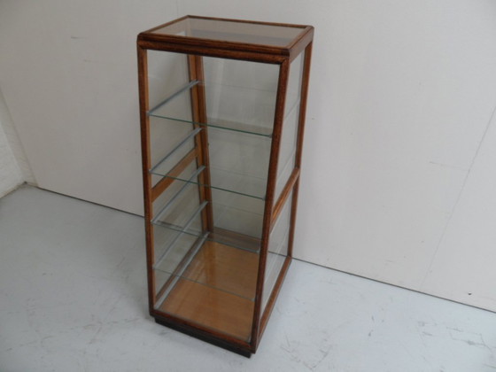 Image 1 of Antieke Bakkersvitrinekast  