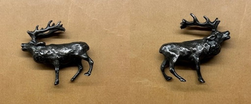 4 Cast Iron Animal Miniatures