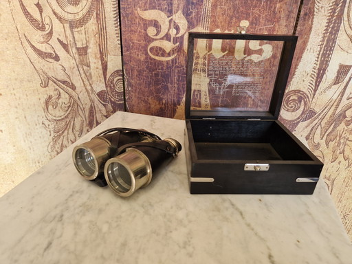 Replica opera binoculars Vieux Paris style