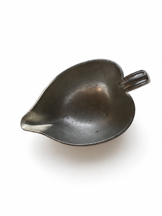 Image 1 of Art Deco sauskom van tin van Just Andersen (Denemarken, model 2272, jaren 1930)