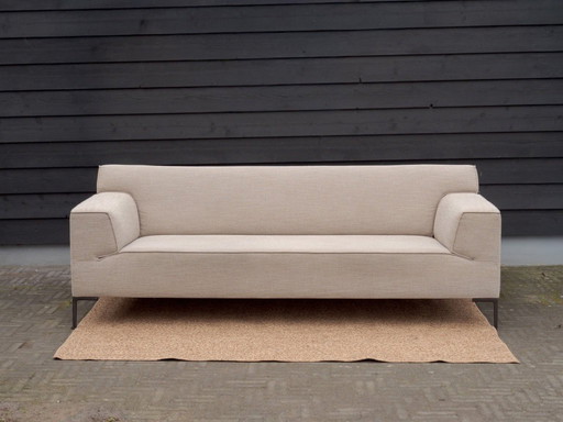 Diseño en Stock Bloq | Sofá de diseño de 3 plazas | lana beige