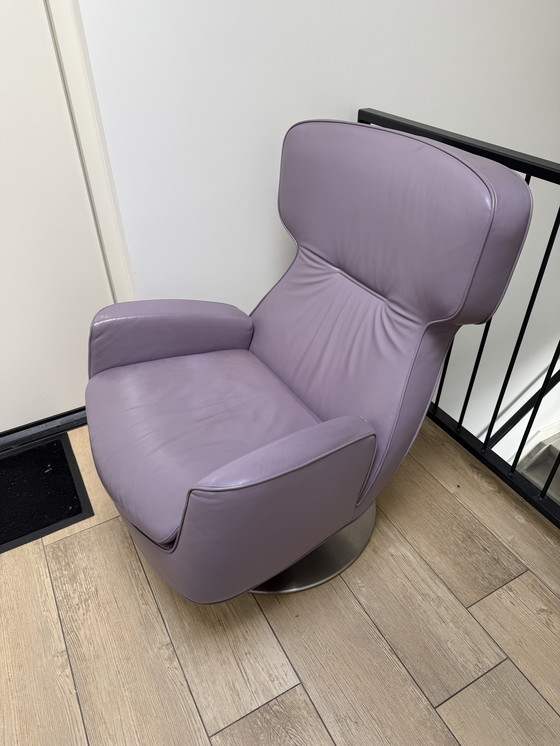 Image 1 of Leolux Ottana Plus relax armchair Lila Leather