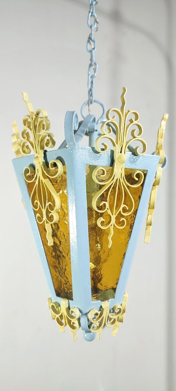 Image 1 of Deckenlampe oder Laterne, Spanien, 1980er Jahre