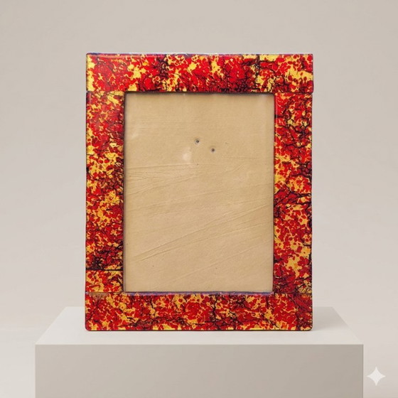 Image 1 of Marco grande de Murano con pan de oro, Hecho en Italia