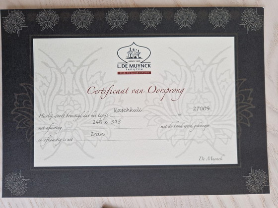 Image 1 of Iran Kashkuli Gabbeh/Orange