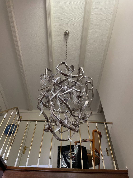 Image 1 of Lampadario a cono Delphinium di marca van Egmond