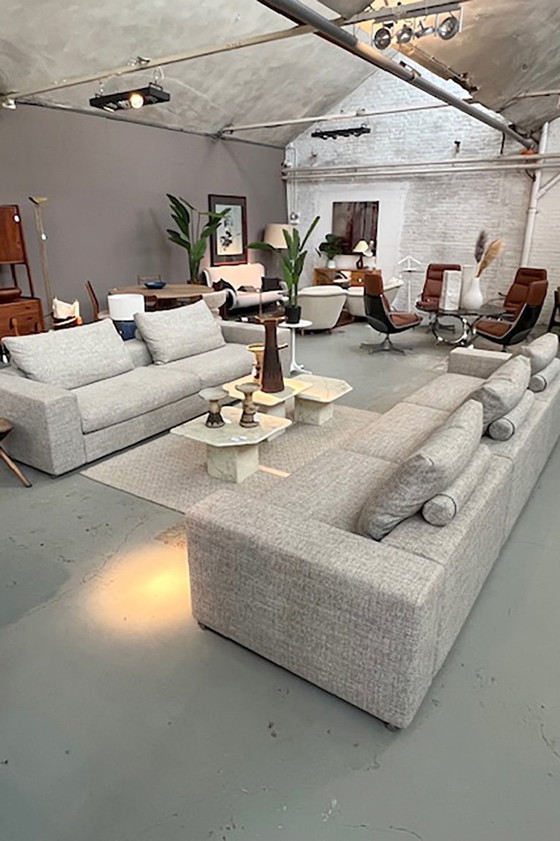 Image 1 of Flexform Groundpiece 3 elements and 2 armrests