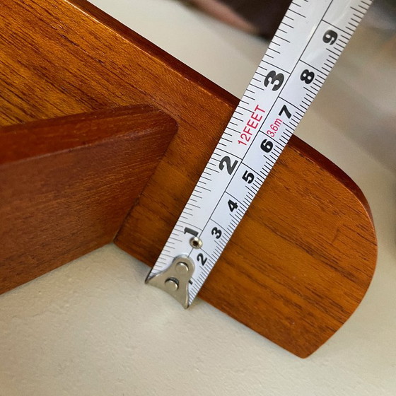 Teak Houten Wandrekje Scandinavisch Mid Century Design Vintage Retro – Wood (photo 17 of 17)