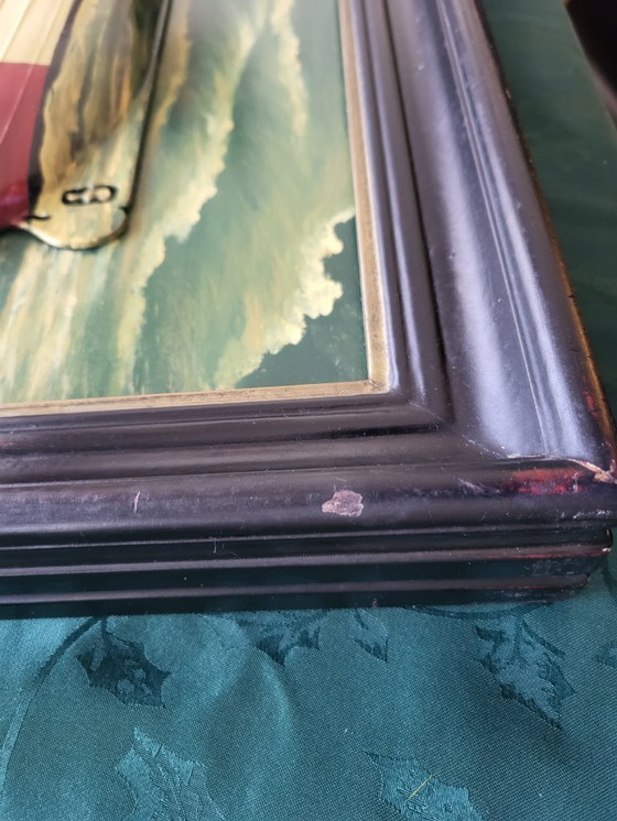 Image 1 of Schilderij 'Country Corner', bootdecoratie, Le Havre