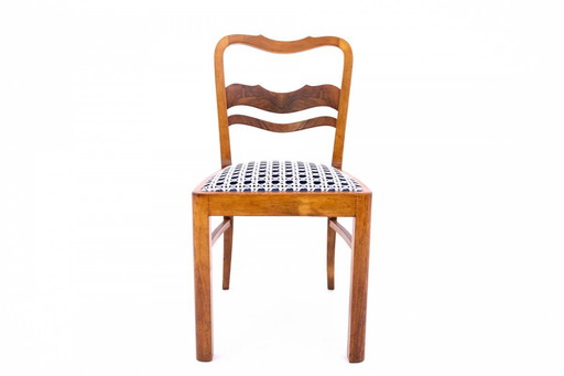 Art Deco chair from the 1940s, Poland.