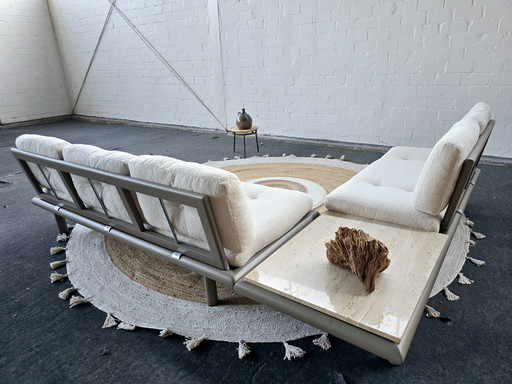 Kill International Franz Köttgen Anni '60 Anni '70 Panchine Divano Set di divani Gruppo di sedute Vintage