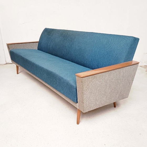 Image 1 of Canapé convertible bicolore, 1960s