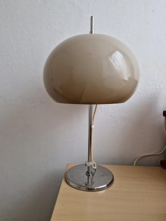 Image 1 of Lampe de table champignon vintage, design Page Age
