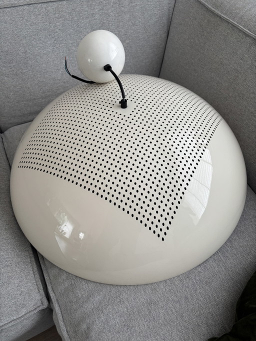 XL Vintage Italian Space Age Pendant Lamp – PiùLuce Vicenza (1970s/1980s) – hanglampen, Metal